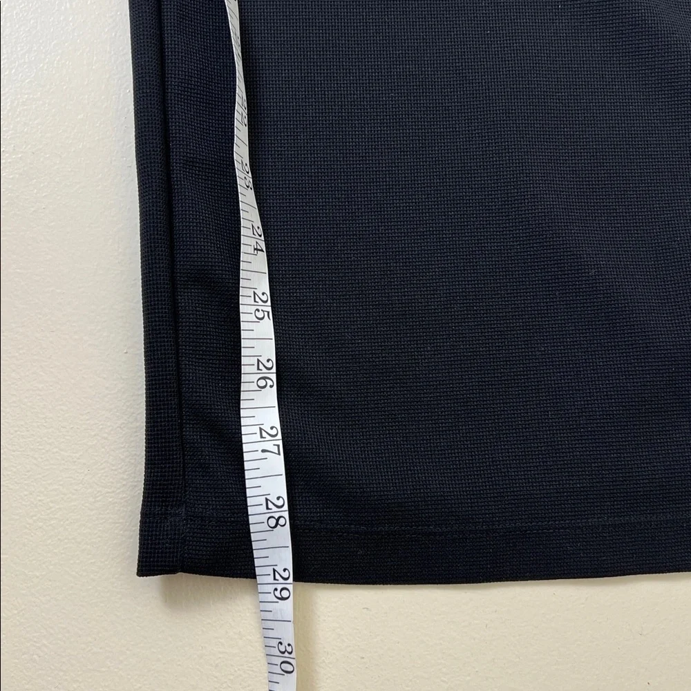 NWT Halara Flex High Waisted pocket wide leg waffle Work Pants Black Size XL